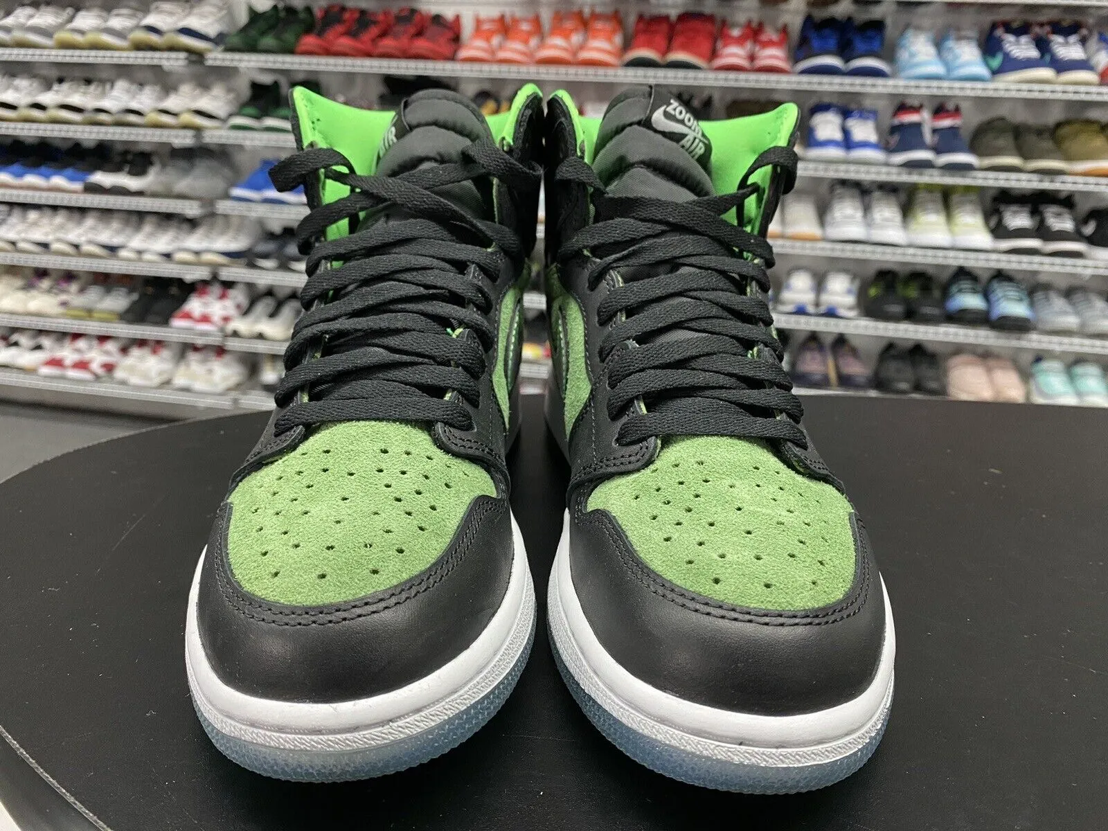 Nike Air Jordan 1 Zoom Zen Green CK6637-002 OG I Green Black Men's Size 8.5 VNDS