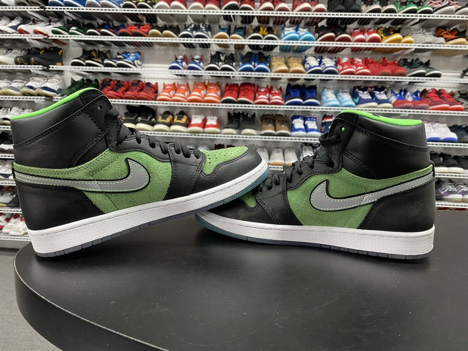 Nike Air Jordan 1 Zoom Zen Green CK6637-002 OG I Green Black Men's Size 8.5 VNDS