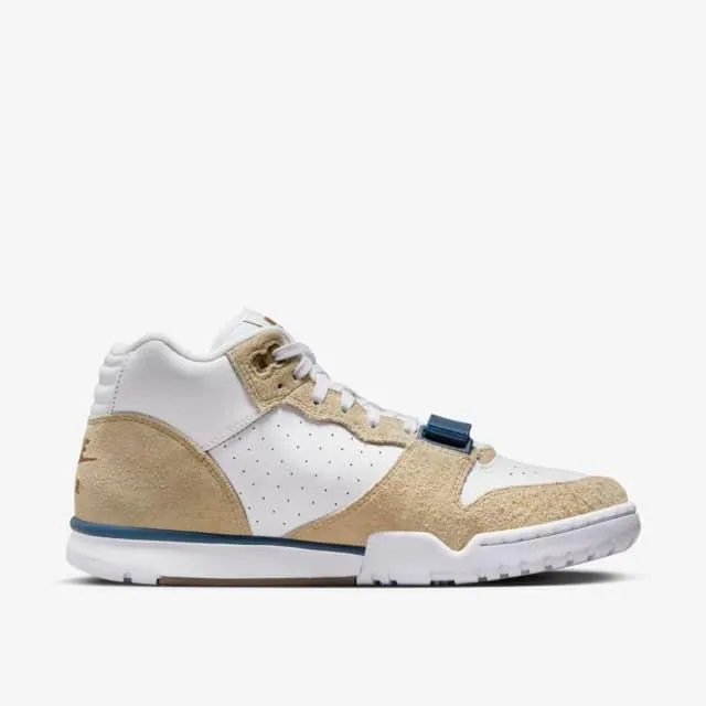 Nike Men's Air Trainer 1 Mid Shoes -  Limestone / Ale Brown / White / Valerian Blue