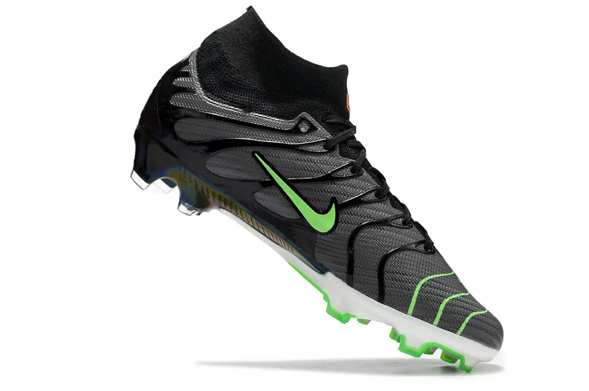 Nike Mercurial Superfly - Onyx Black | Fossil Gray | Shamrock Green - FREE WORLDWIDE SHIPPING