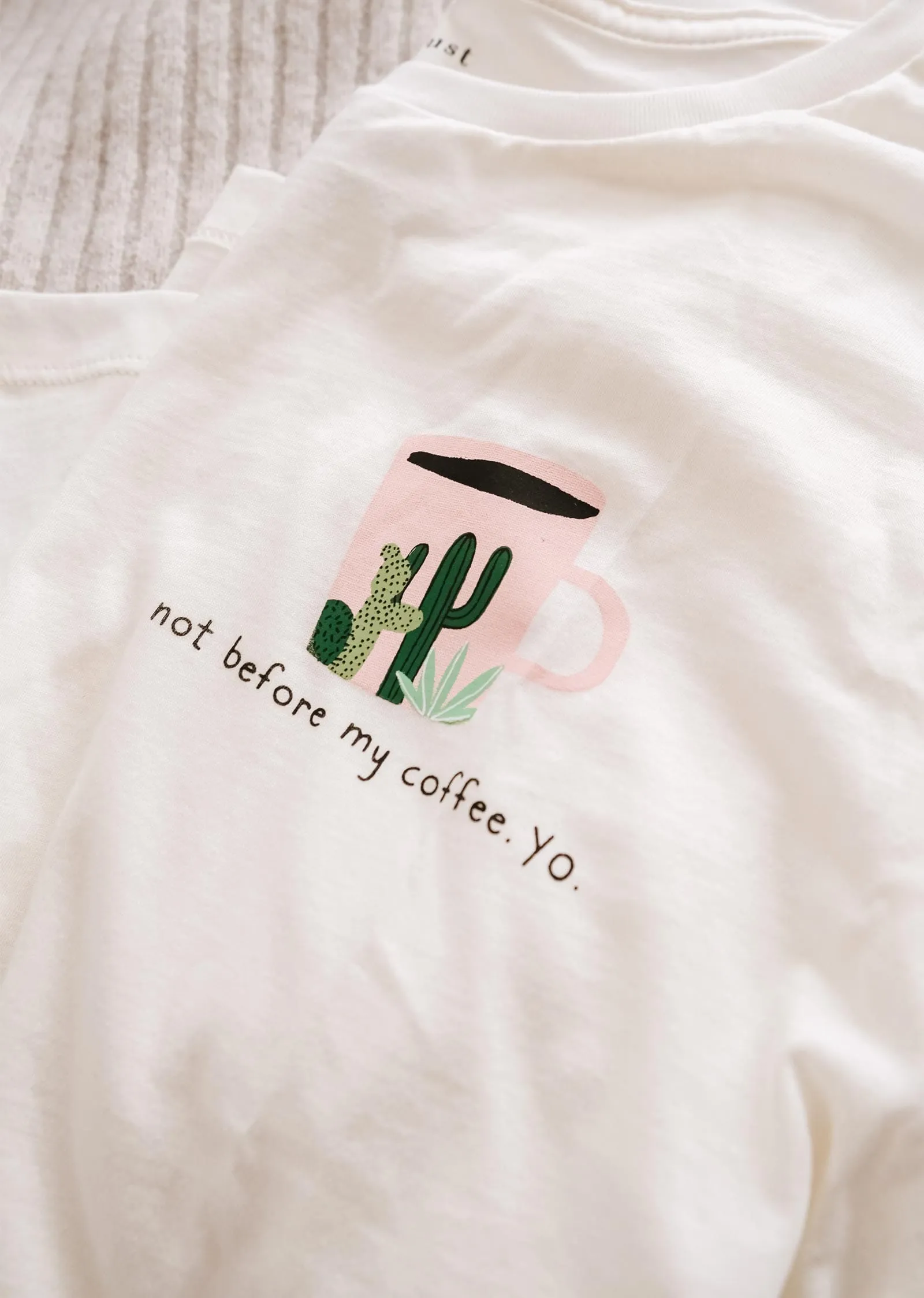 Not before my coffee T-shirt