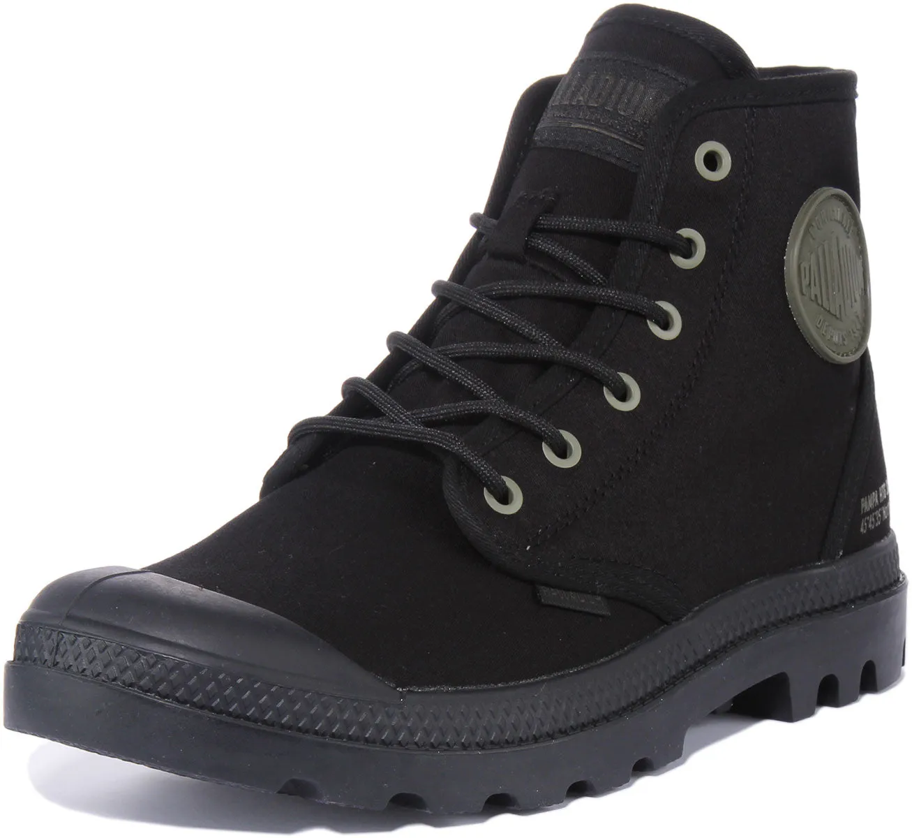 Palladium Pampa Hi HTG In Black Mono