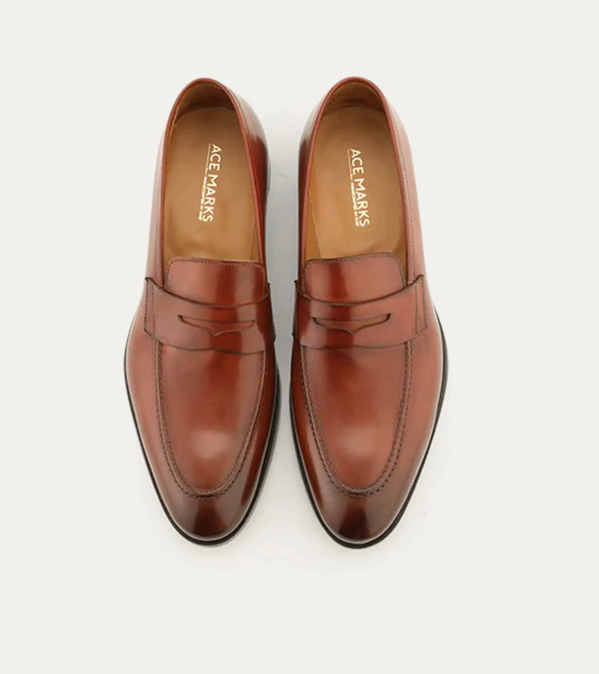 Penny Loafer Cognac Antique