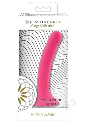 Please Silicone Dildo Pink