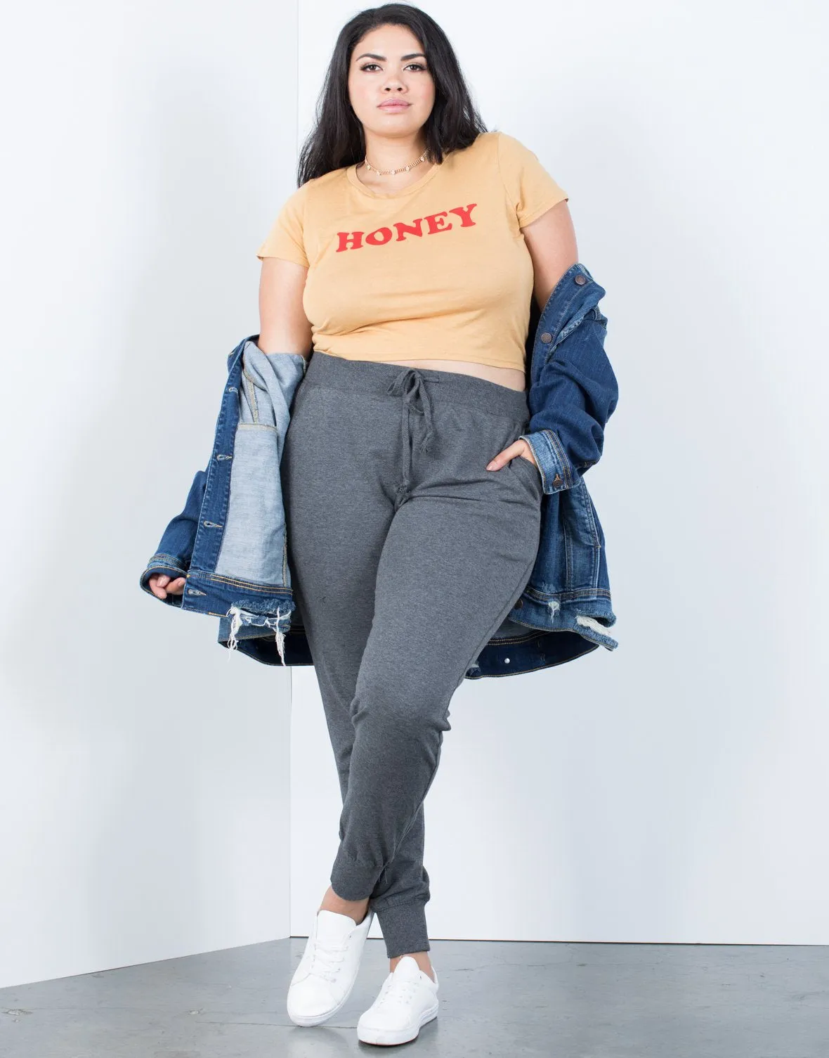 Plus Size Active Joggers