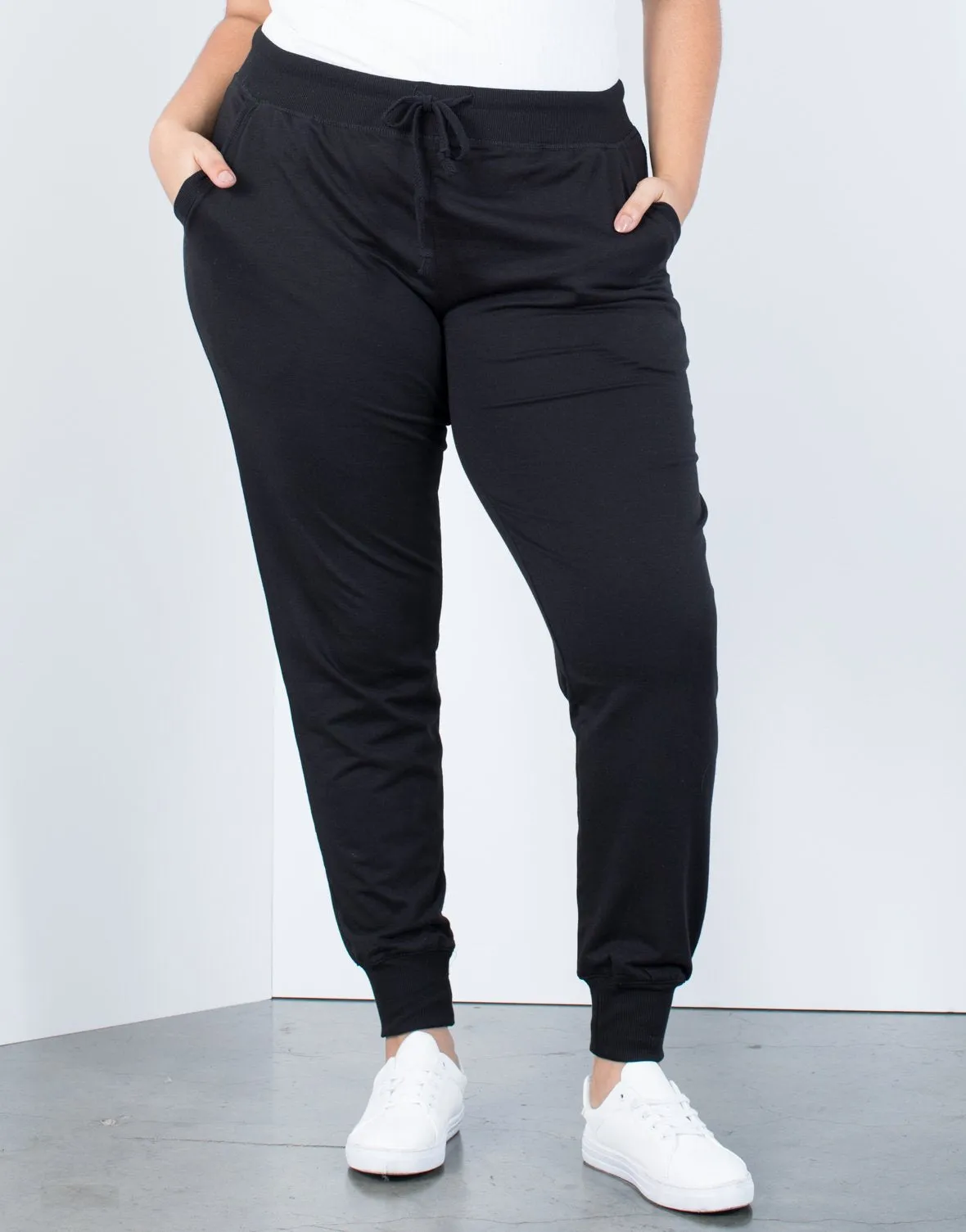 Plus Size Active Joggers