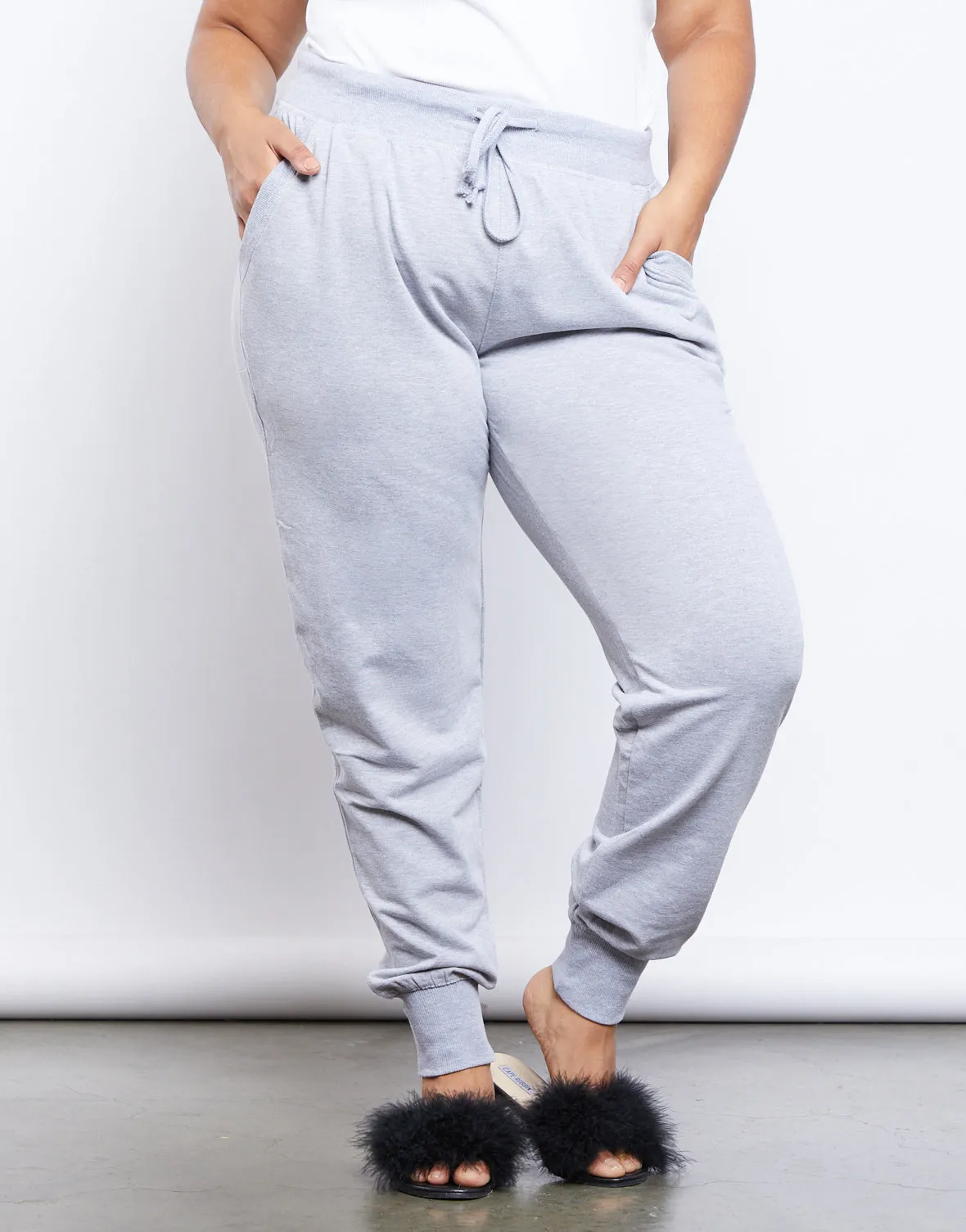 Plus Size Active Joggers