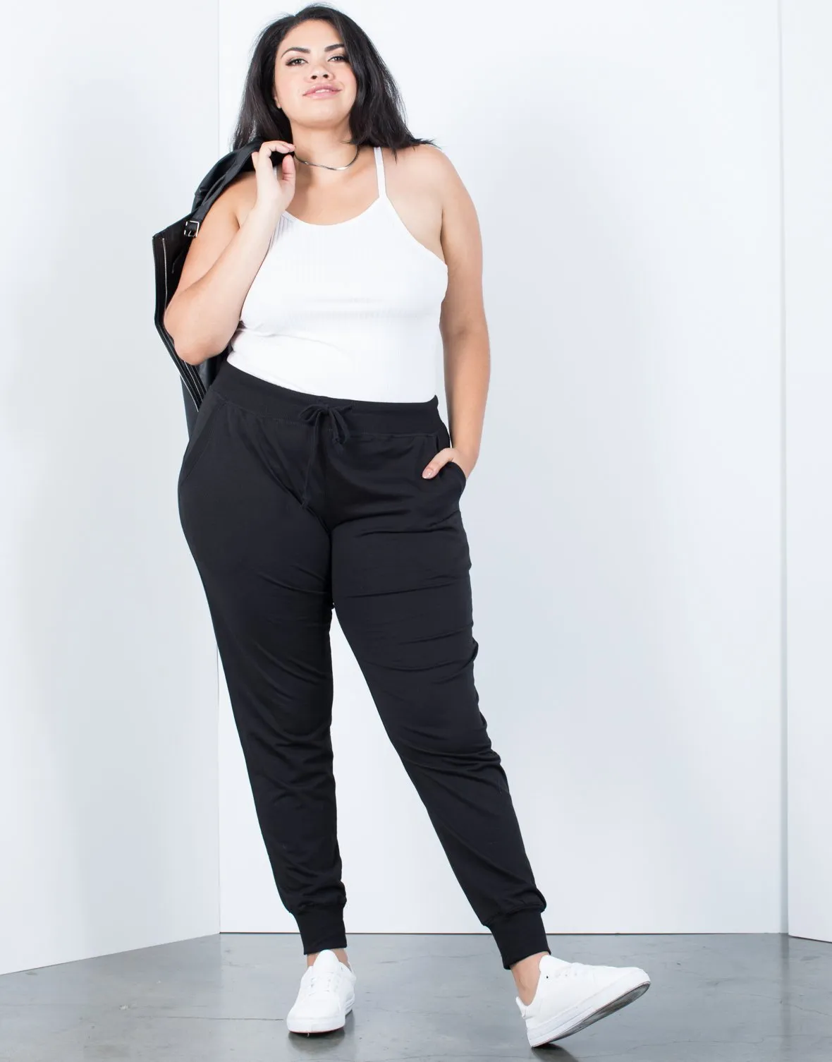 Plus Size Active Joggers