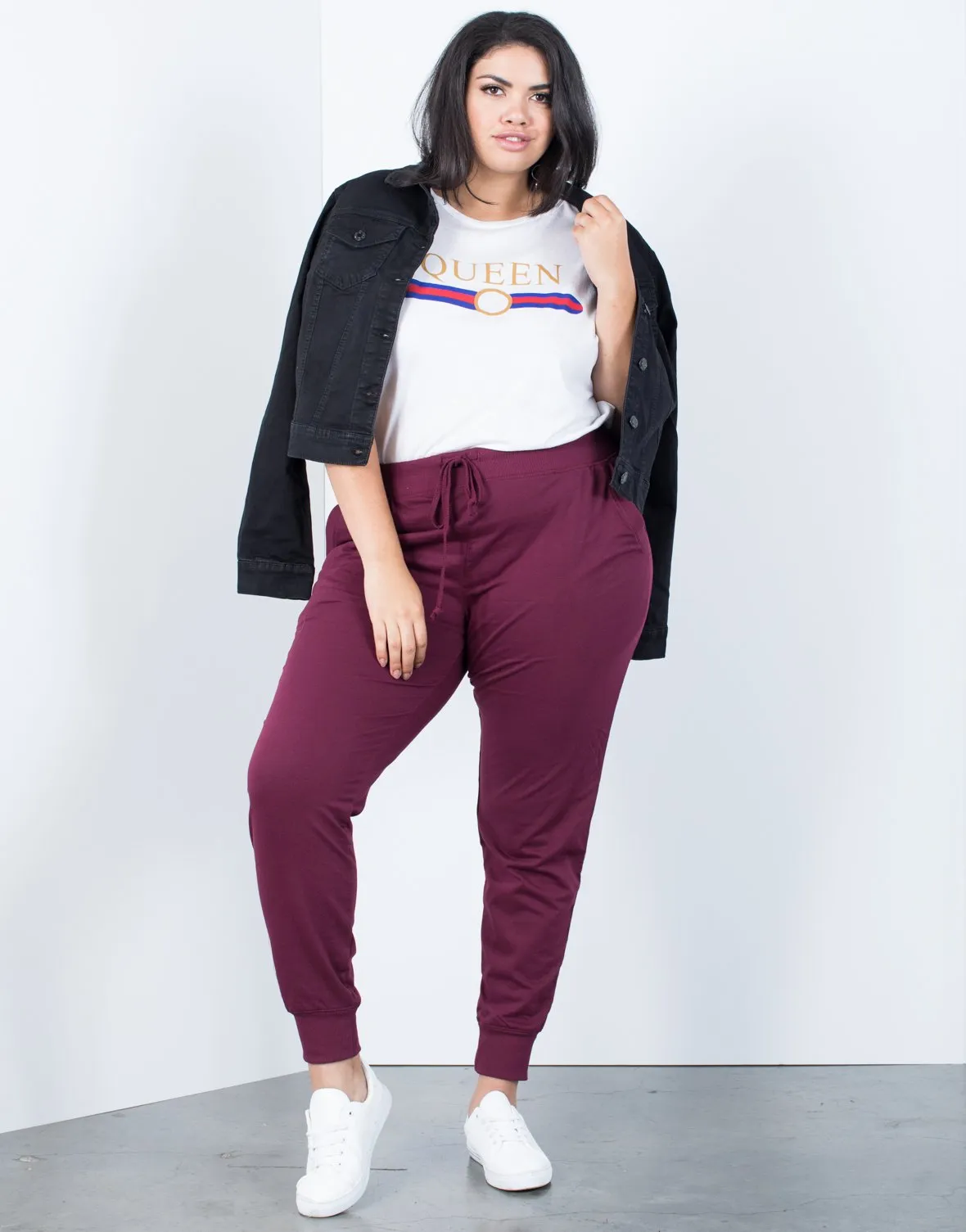 Plus Size Active Joggers