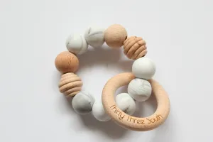 Positano Teether - Grey Marble