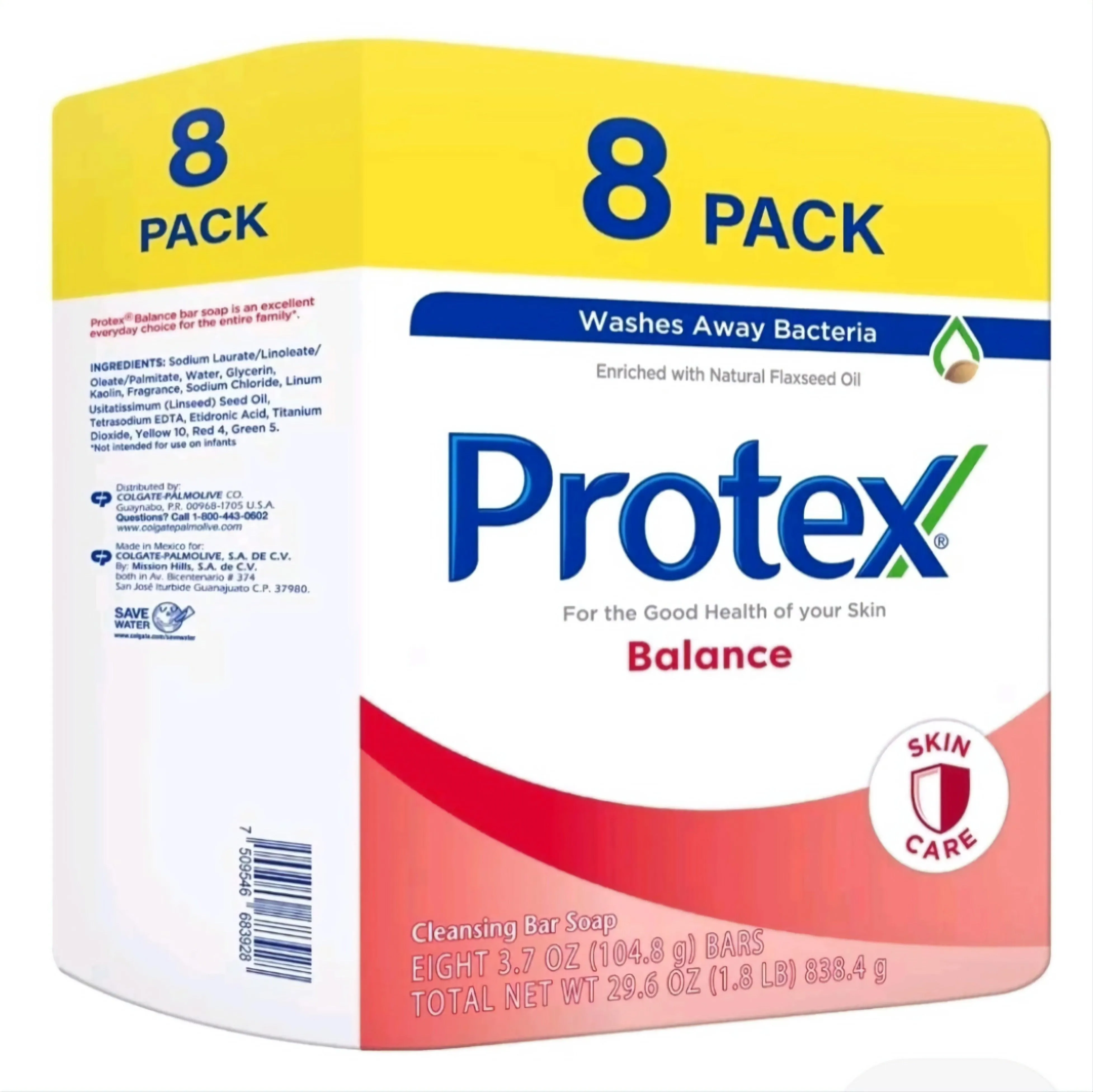 Protex 8 Pack Soaps - Balance 3.7oz