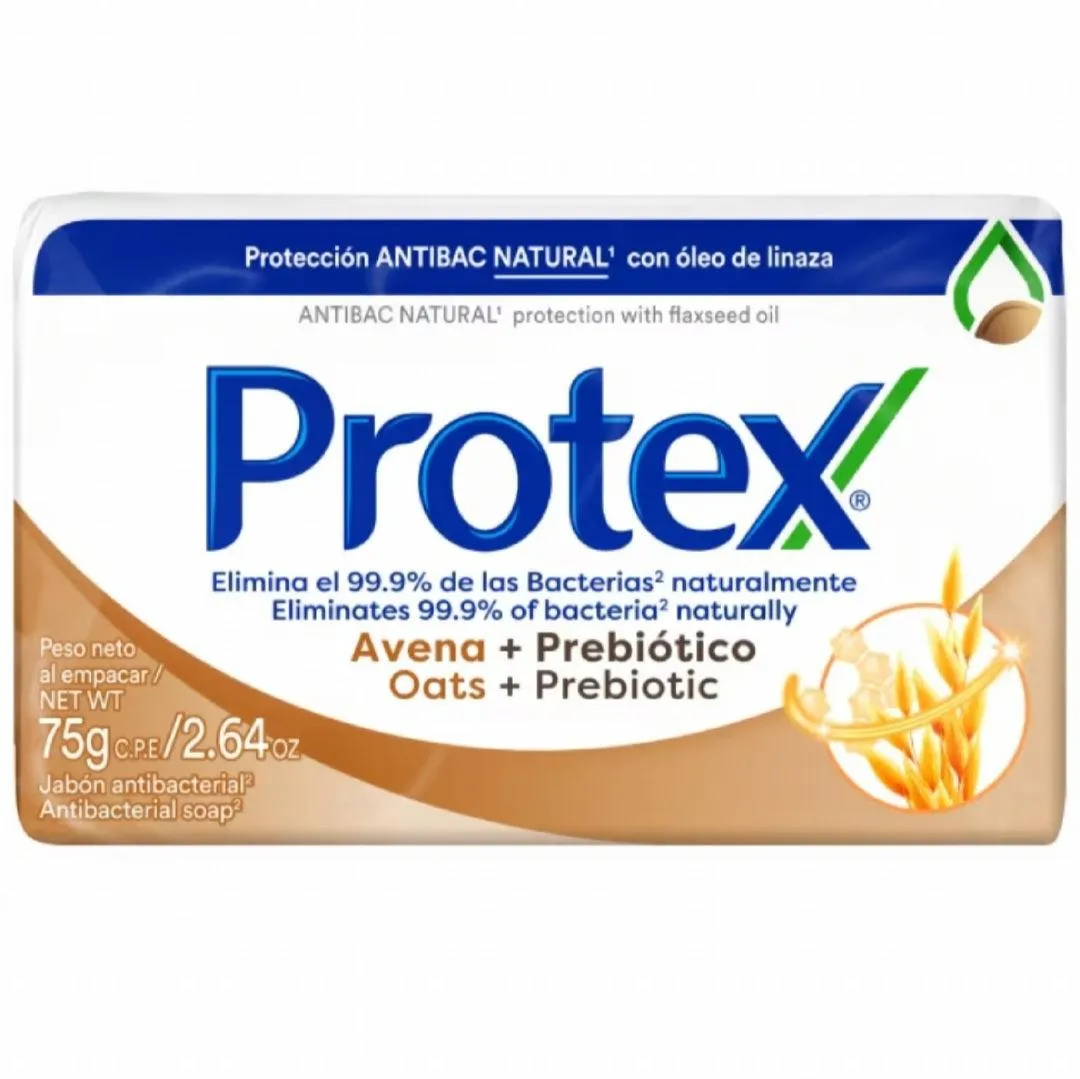 Protex 8 Pack Soaps - Oats & Flaxseed Oil 3.7oz