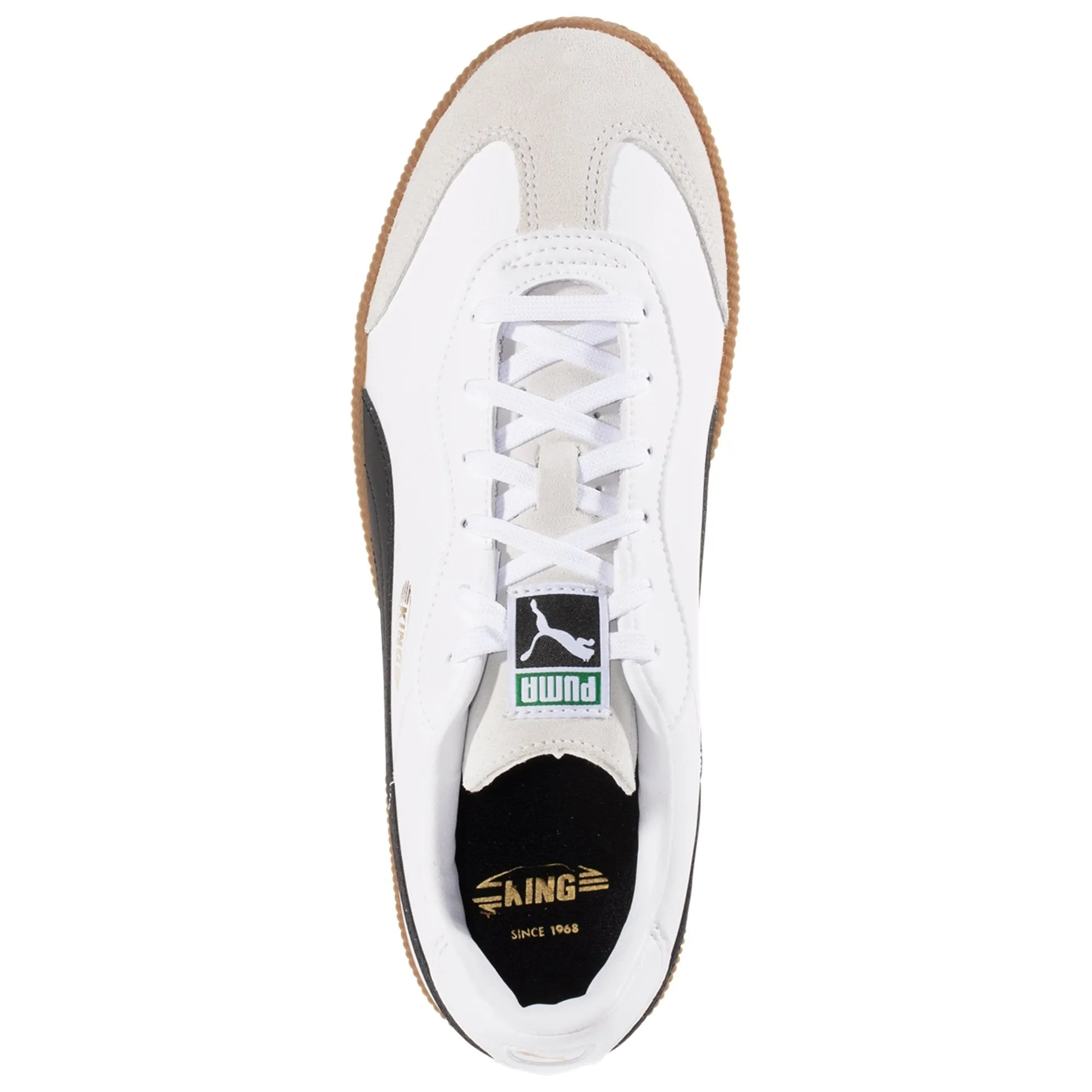 Puma King 21 IC-White/Black