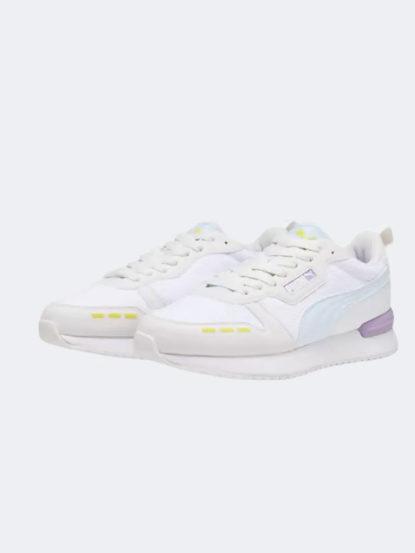 Puma R78 Women Lifestyle Shoes White/Icy/Yellow