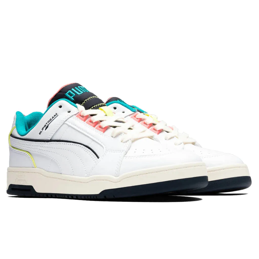 PUMA Slipstream Lo Retro Sneakers - White Parisian Night