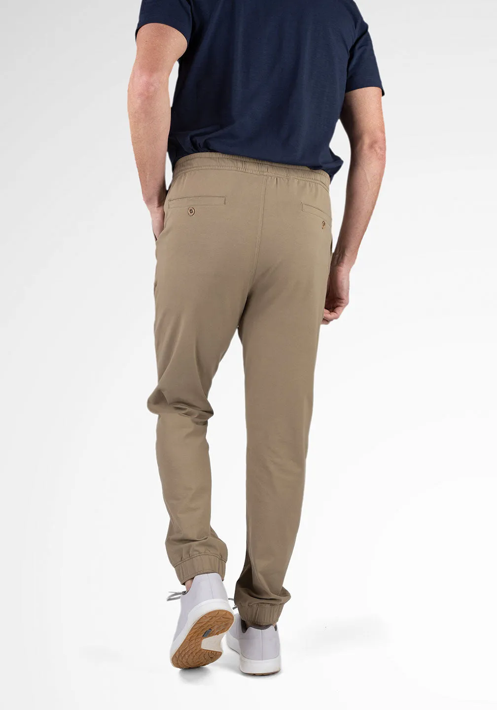 PUREtec Cool® Performance Stretch Jersey Jogger in Fallen Rock