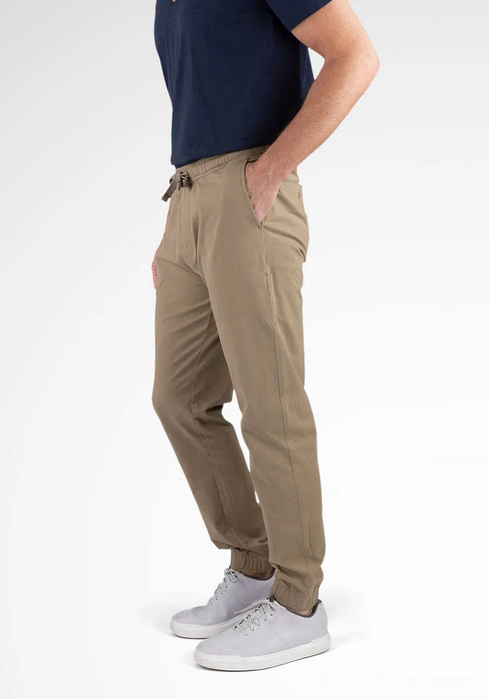 PUREtec Cool® Performance Stretch Jersey Jogger in Fallen Rock