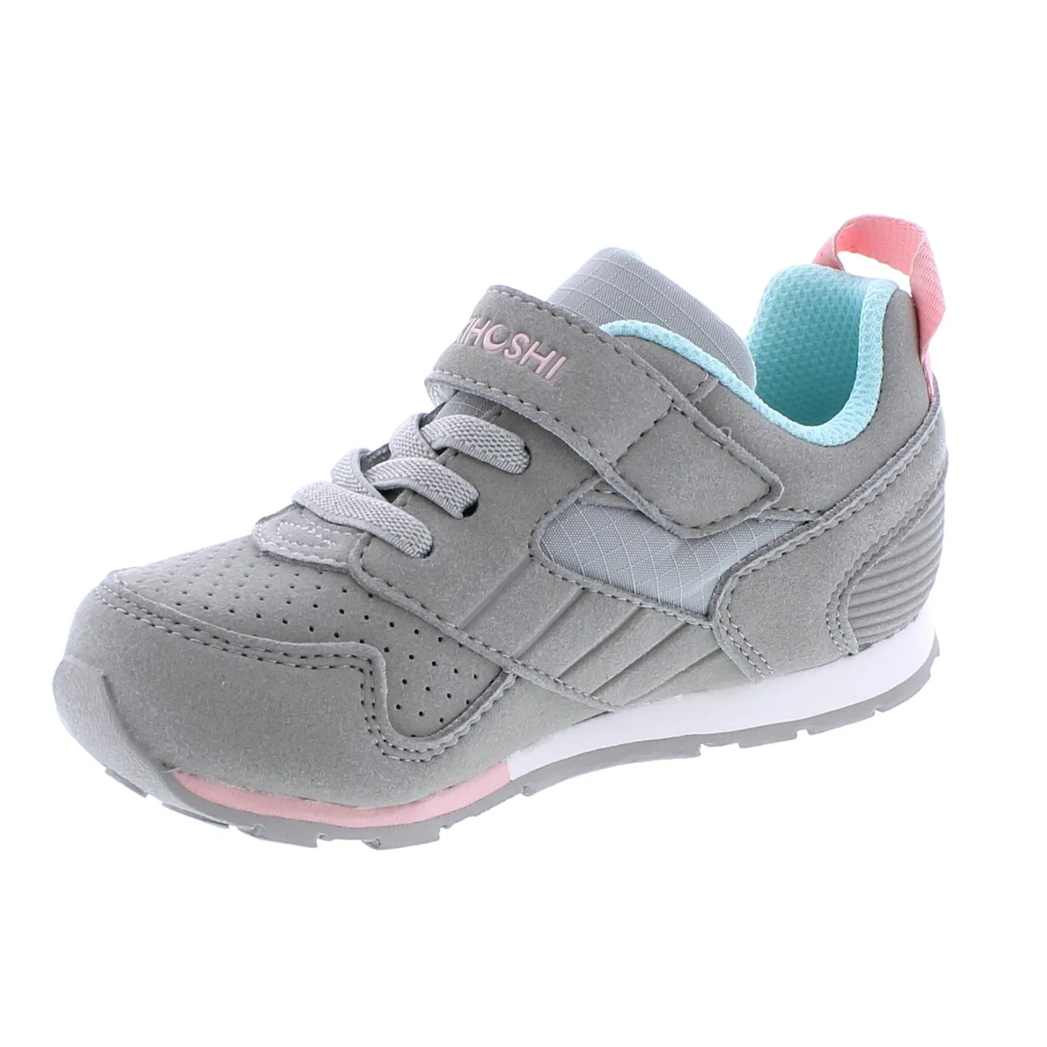 Racer Sneaker - Gray/Pink