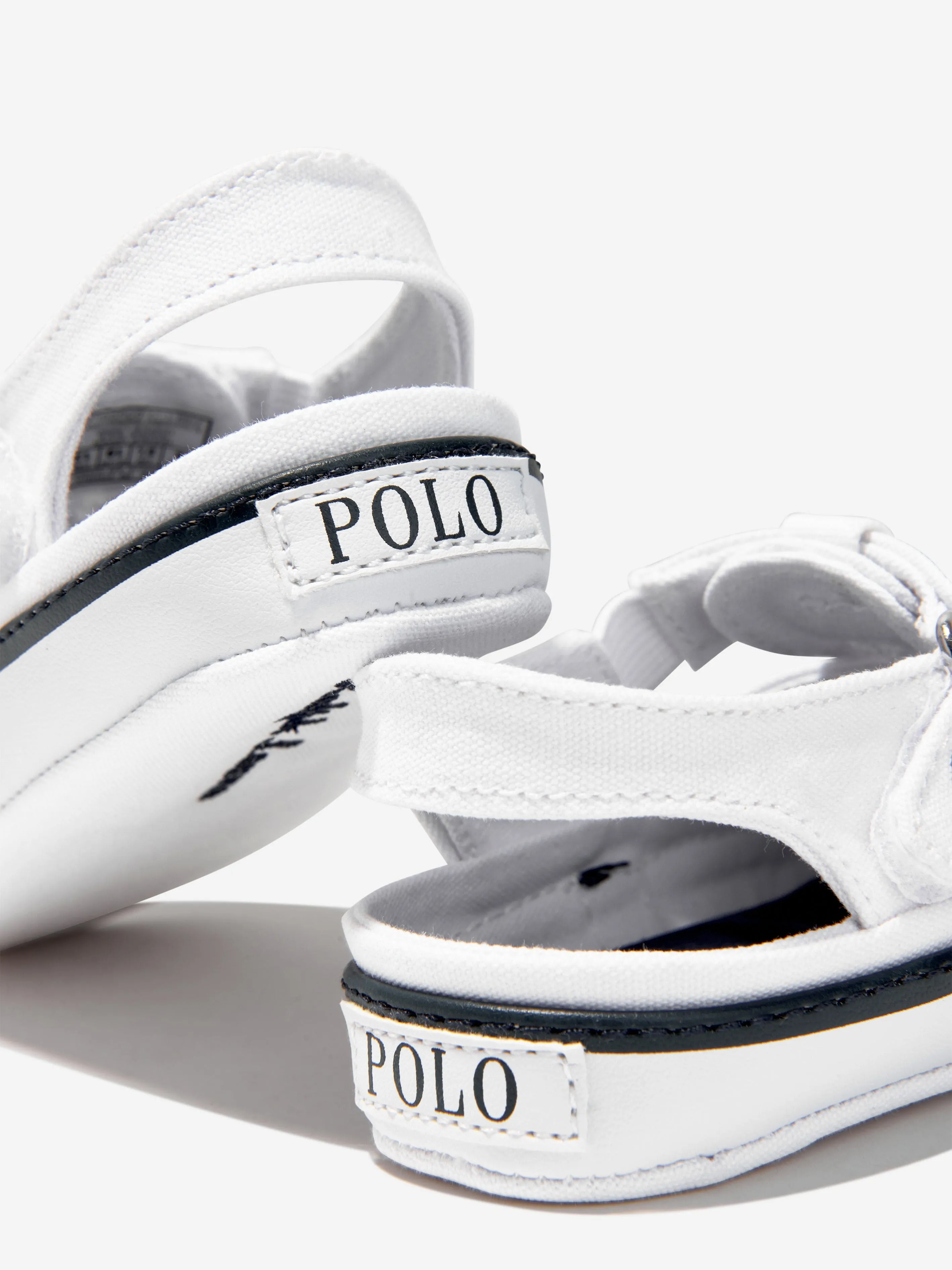 Ralph Lauren Baby Boys Sander Fisherman Sandals in White