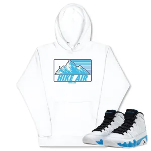 Retro 9 Powder Blue HIKE Hoodie