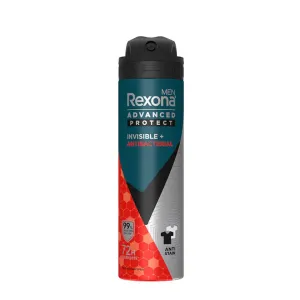 Rexona Deodorant Spray Men Invisible   Antibacterial 135ml