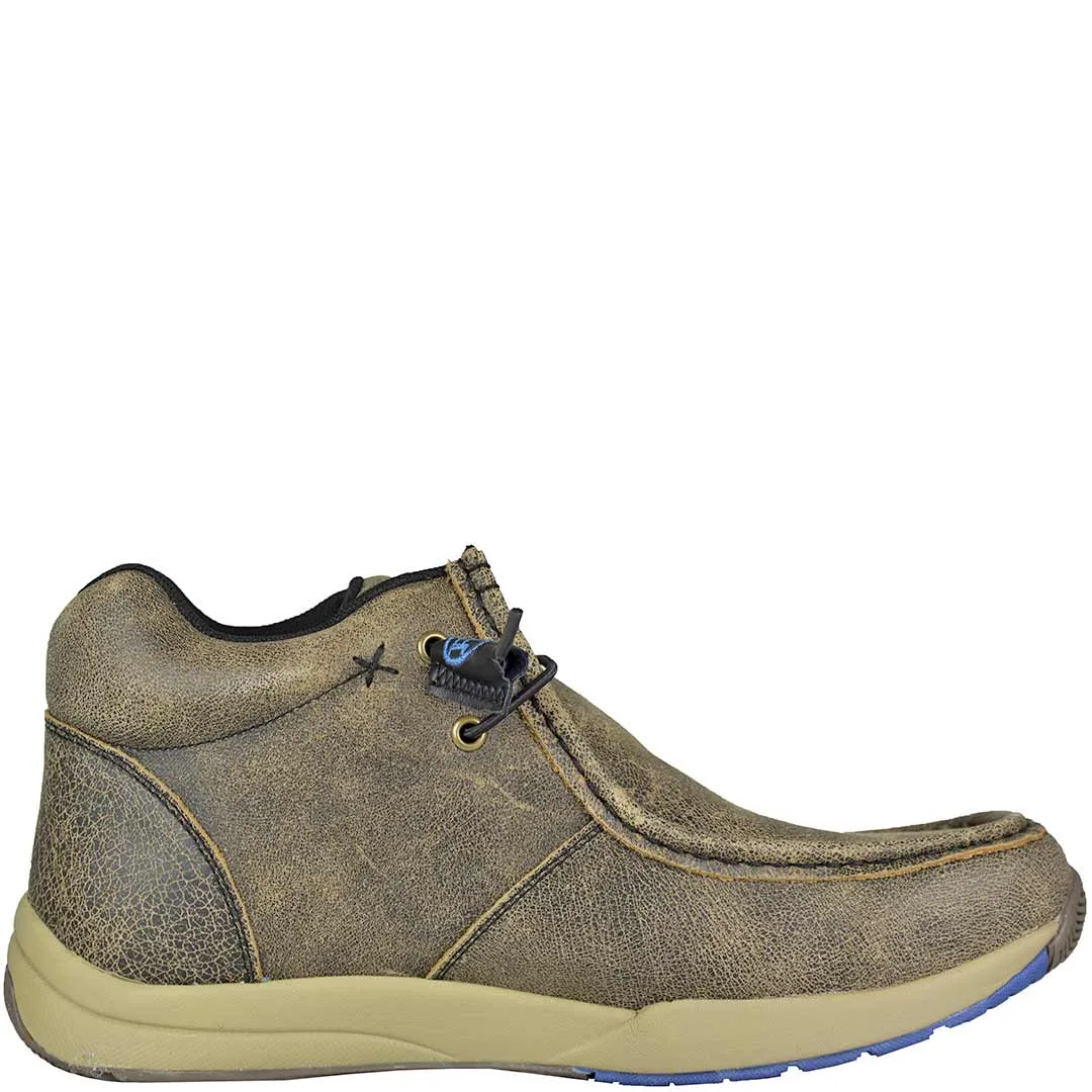 Roper Men's Distressed Moc Toe Chukka Boots