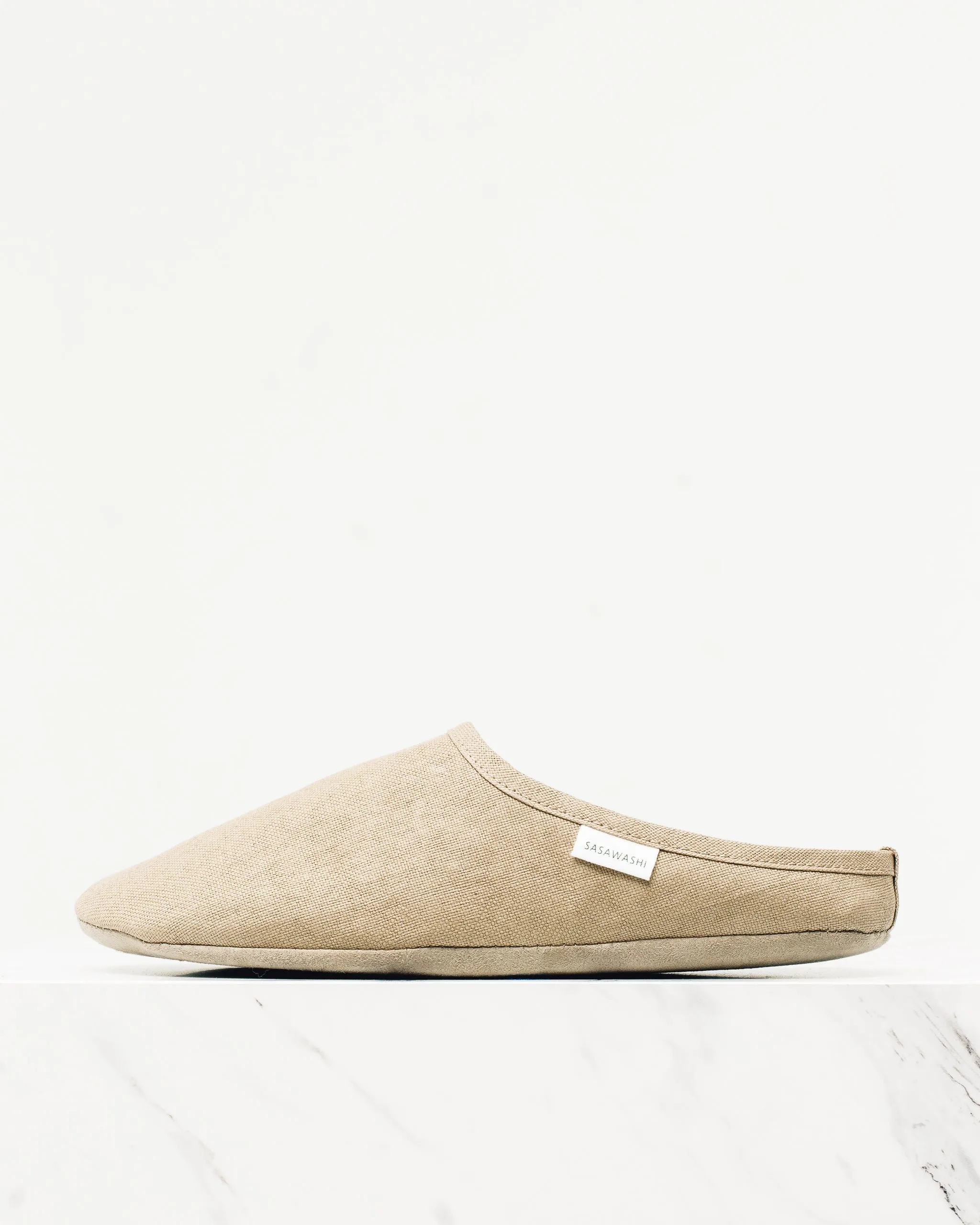 Sasawashi Room Shoes, Camel