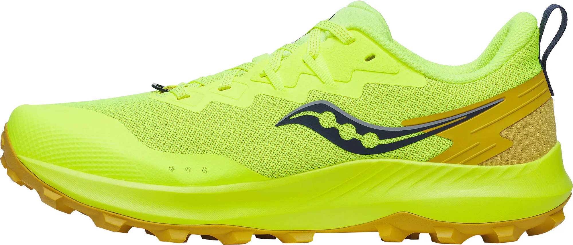 Saucony Peregrine 14 Mens Trail Running Shoes - Yellow