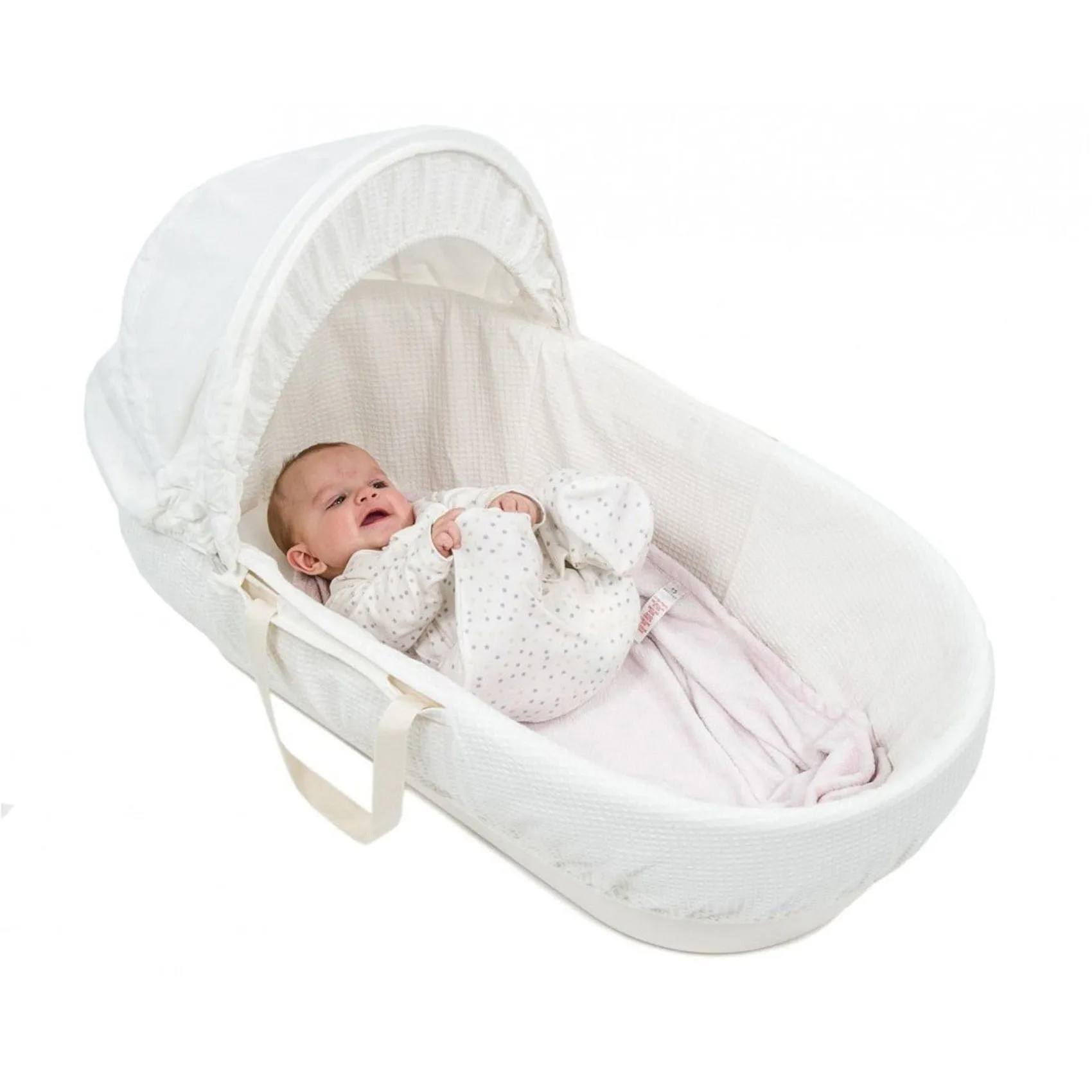 Shnuggle Moses Basket Pebble Grey