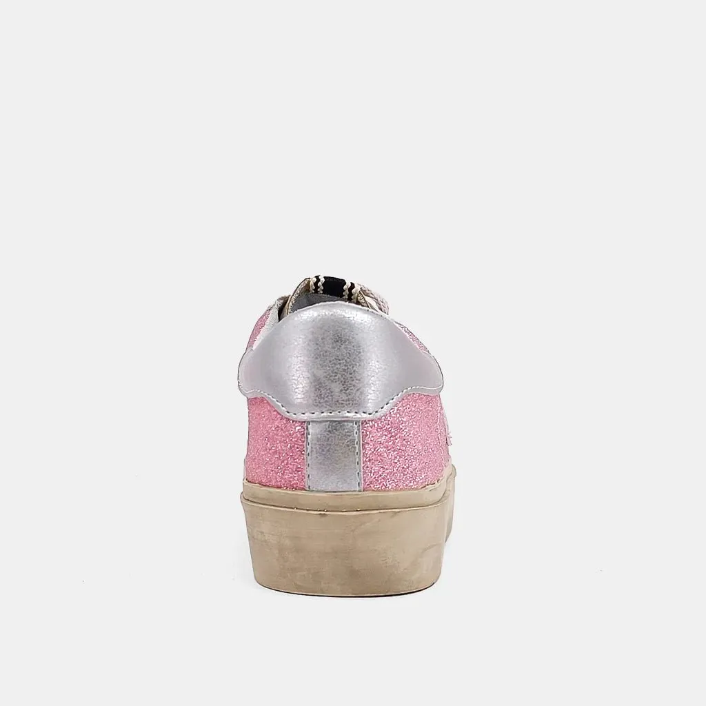 Shu Shop Reba Sneakers (Pink Glitter)