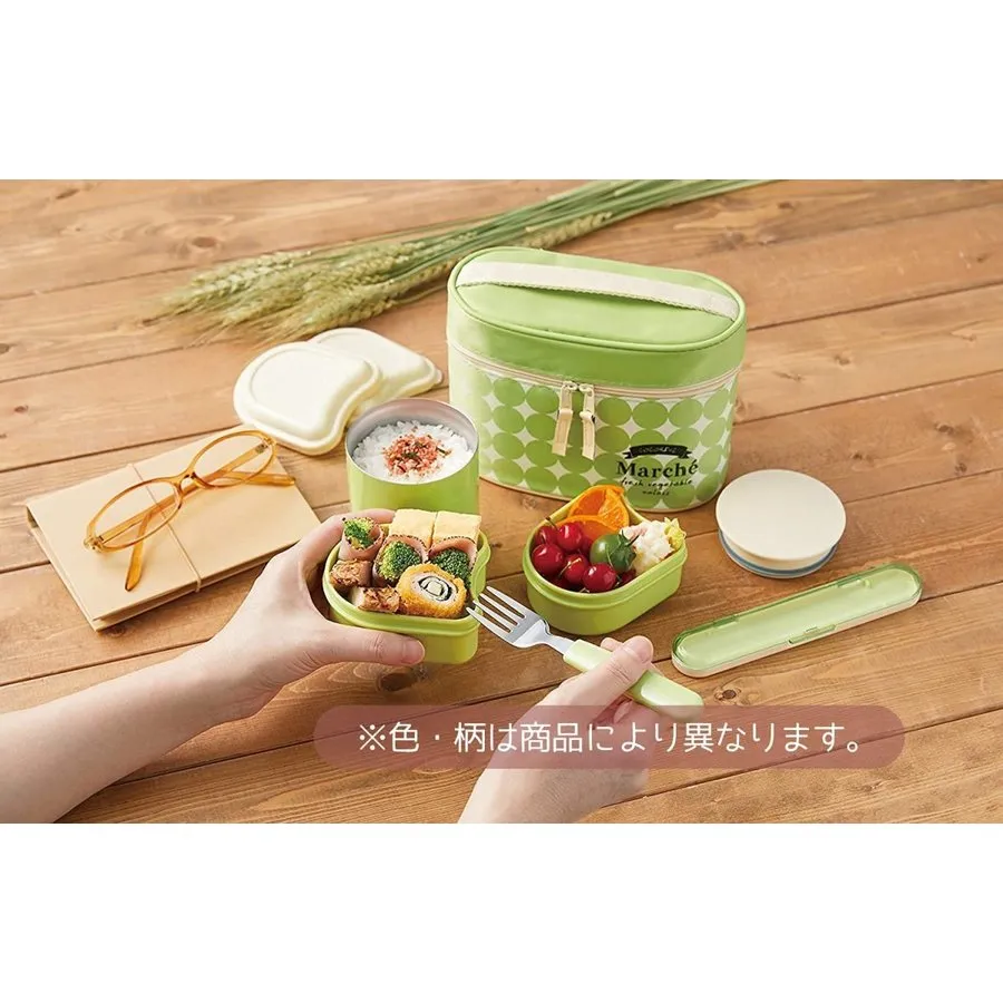 Skater Antibacterial Heat Insulation Lunch Bento box (Doraemon)