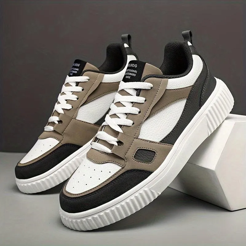 Sleek and Durable Mens Skate Shoes NonSlip Footwear for Trendsetters