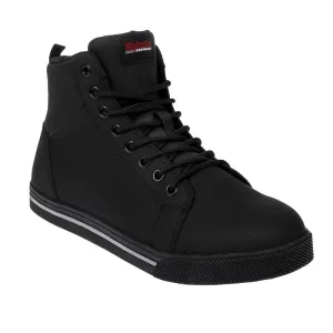 Slipbuster Microfibre Safety Hi Top Boots Matte Black 43 - BA061-43