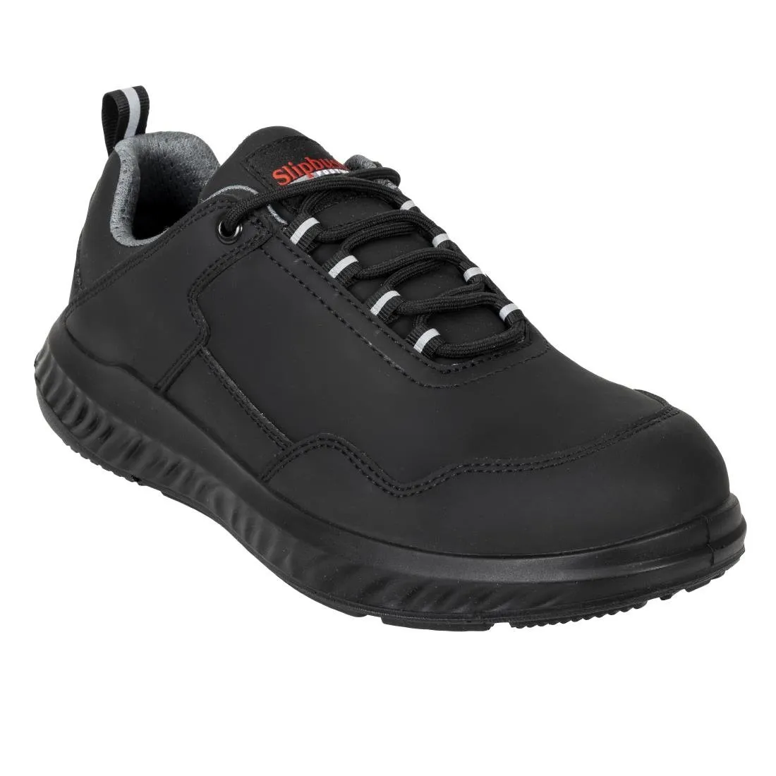 Slipbuster Microfibre Safety Trainer Matte Black 46 - BA064-46