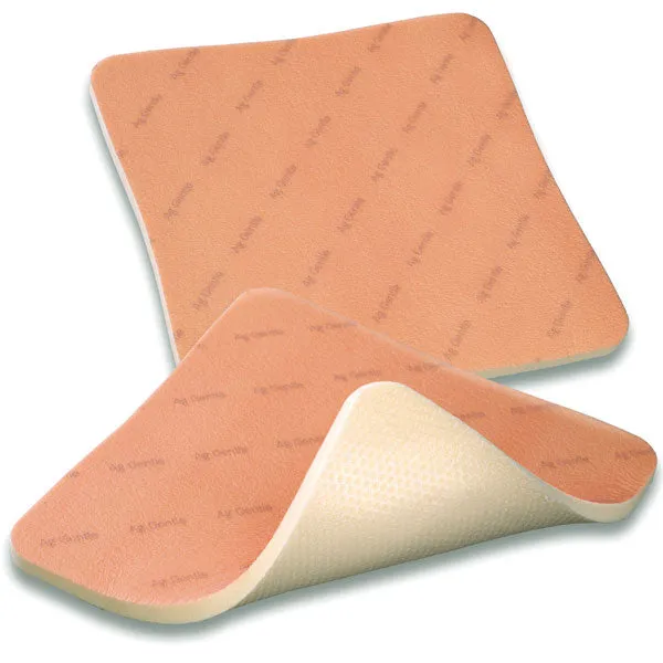 Smith & Nephew 66800456 Allevyn Ag Gentle Soft Gel Adhesive Silver Wound Dressing 10cm x 10cm