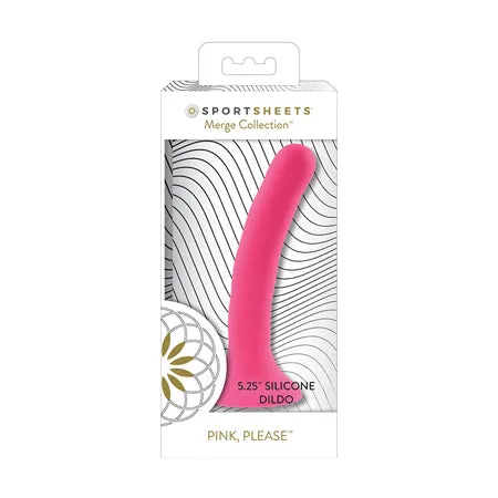 Sportsheets 5.75' Please Silicone Dildo - Pink