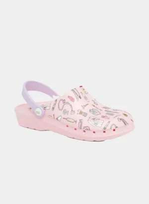 Suecos Oden Fusion Clogs - Rose