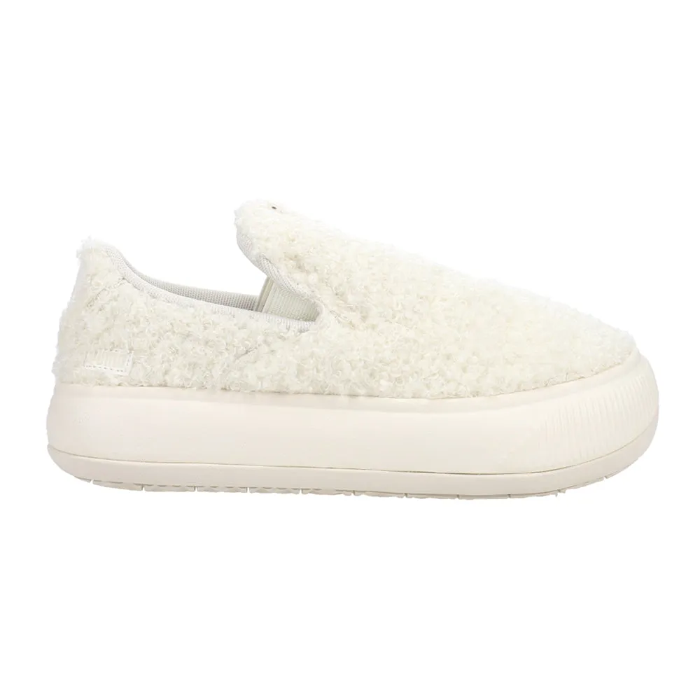 Suede Mayu Slip-On Platform Sneakers