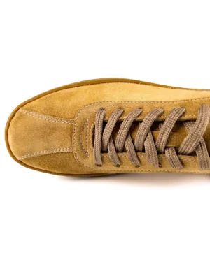 T-Scrambler Camel Genuine Suede Leather Men's Sports Sneaker