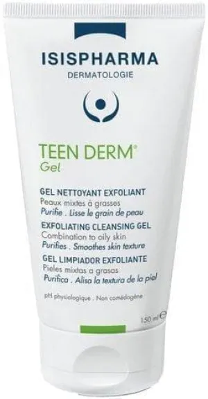 Teen Derm Antibacterial cleansing gel for oily acne skin