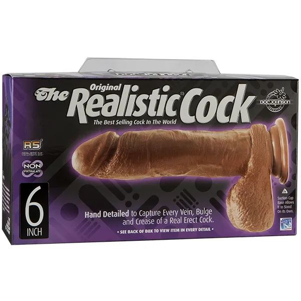 THE REALISTIC COCK 6"