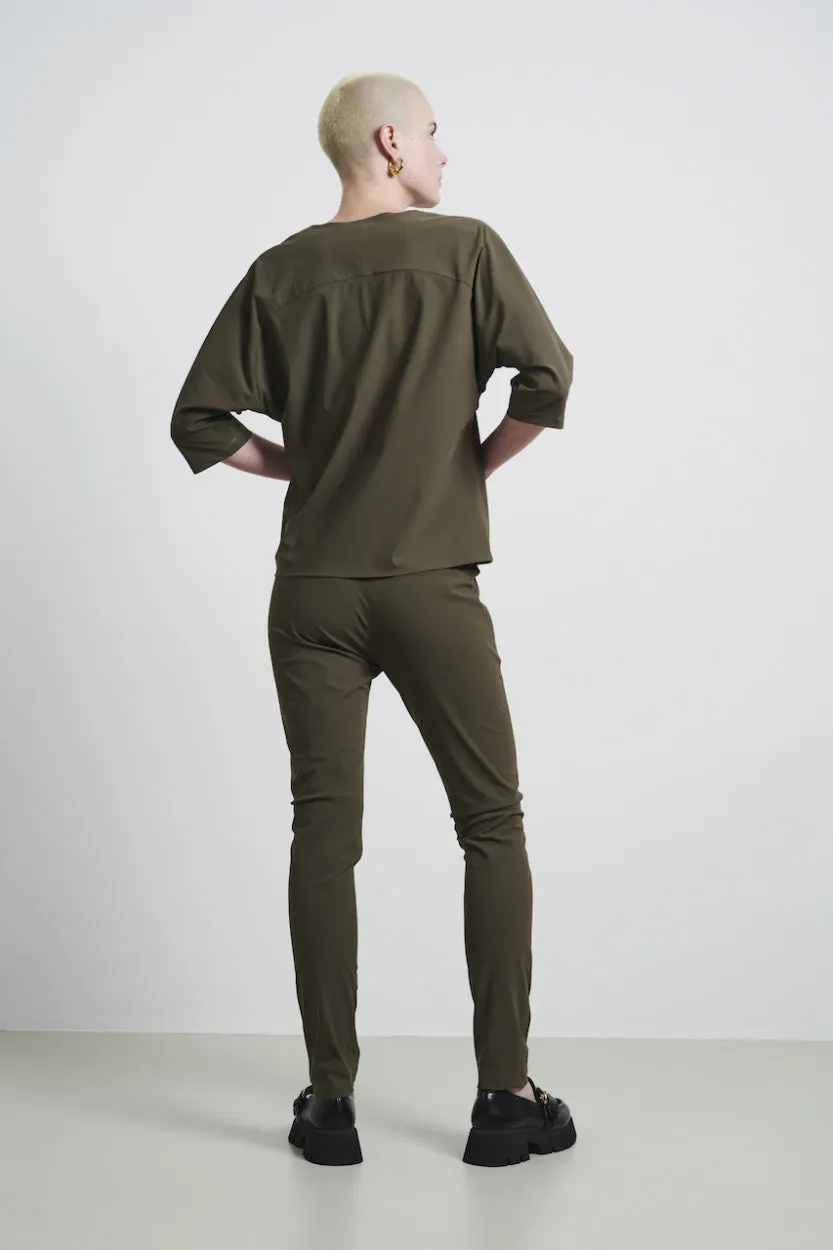 Top Veda Technical Jersey | Army