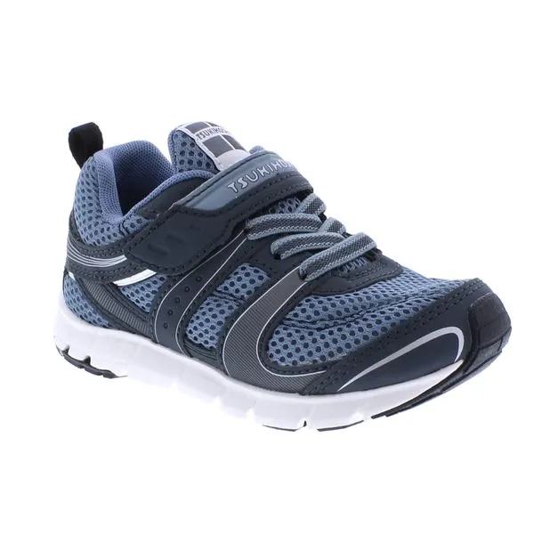 Tsukihoshi Child's Velocity (Sizes 7 - 1) - Gray/Sea