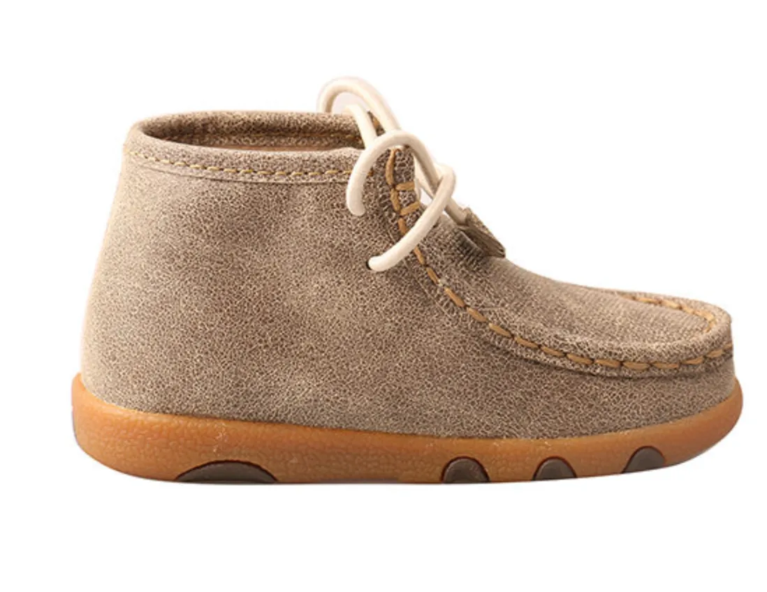 TWISTED X DUSTY TAN INFANT CHUKKA DRIVING MOC- ICA0005