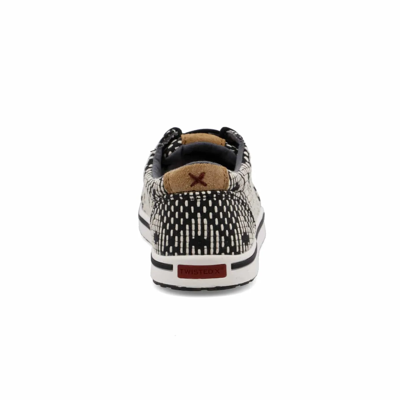 Twisted X Kids Black & White Kicks Shoes YCA0008