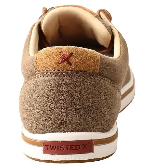 Twisted X Women’s Brown Round Toe Kicks - WCA0035