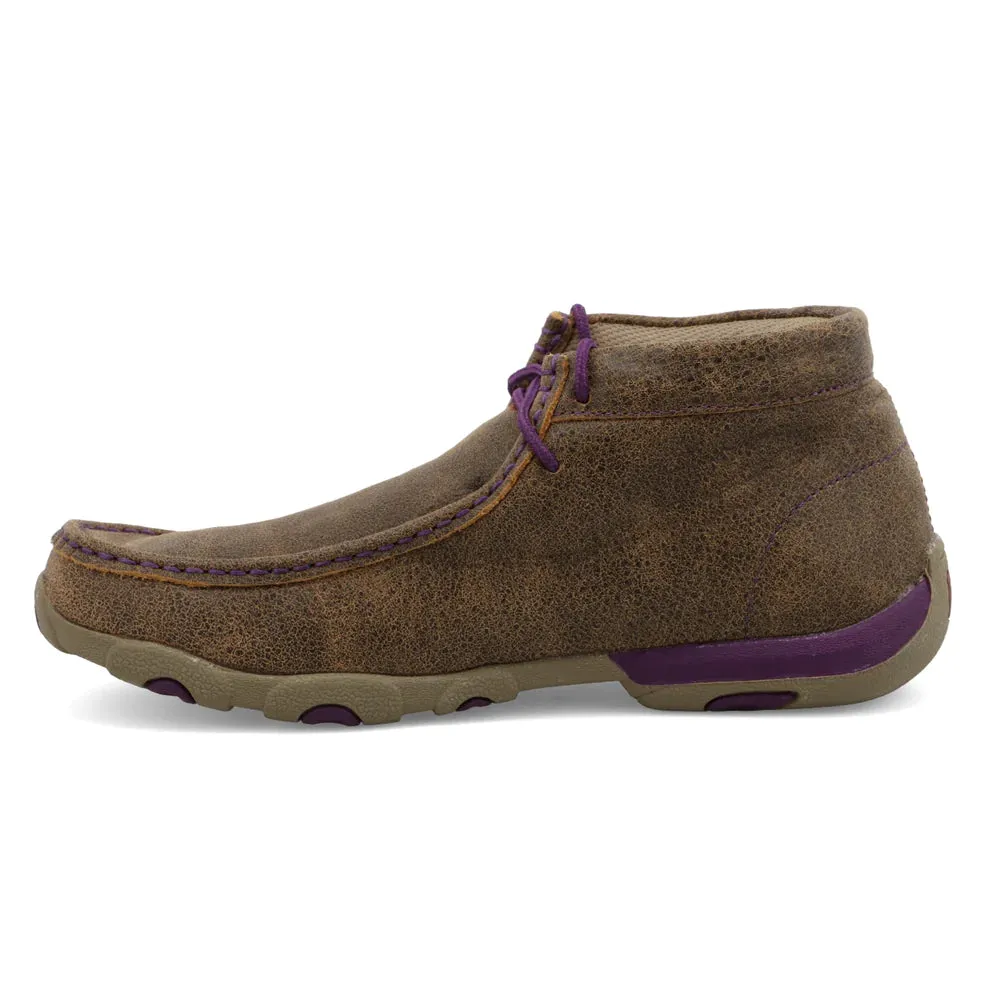 TWISTED X Women's Chukka Driving Moc - Purple