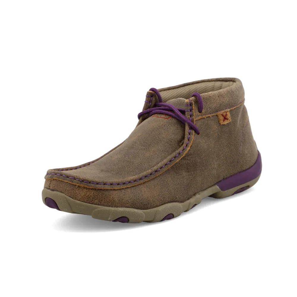 TWISTED X Women's Chukka Driving Moc - Purple