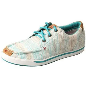 Twisted X Womens Hooey Loper-Blue/Multi