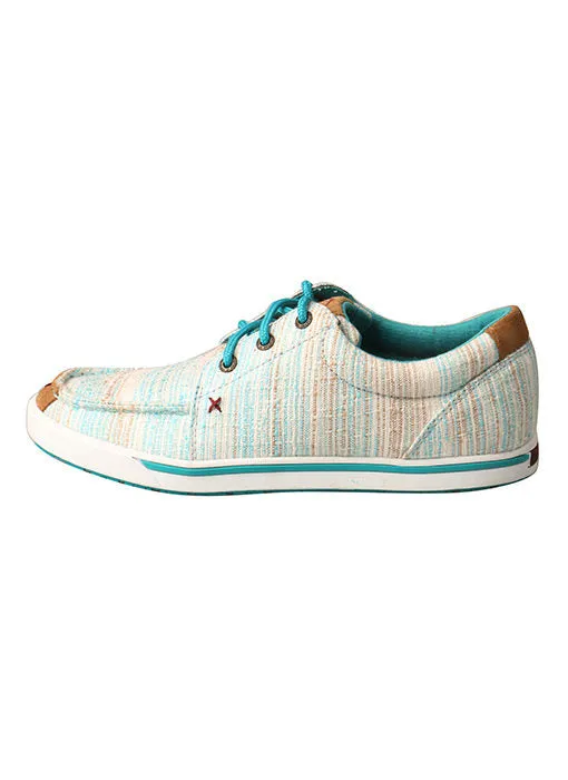 Twisted X Womens Hooey Loper-Blue/Multi